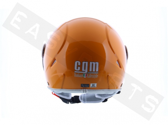 Casco Demi Jet Bambino CGM 206A Varadero Arancione (visiera lunga)